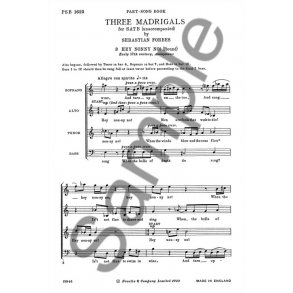 Sebastian Forbes: Three Madrigals No.3 'Hey Nonny No!'