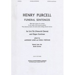 Henry Purcell: Funeral Sentences