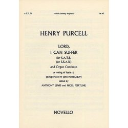 Henry Purcell: Lord, I Can Suffer