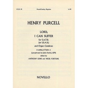 Henry Purcell: Lord, I Can Suffer