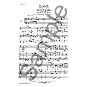 Ernest Newton: Harebells (Clychau’r Eos)