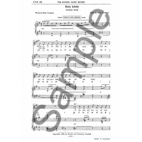 Cecil Sharman: Very Lovely