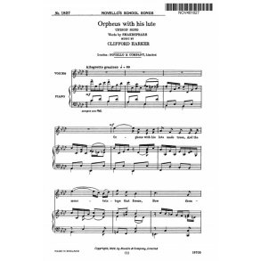 Clifford Harker: Orpheus And His Lute