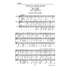 William Byrd/Samuel Webbe: Three Old English Rounds