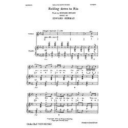 Edward German: Rolling Down To Rio (Unison And Piano)