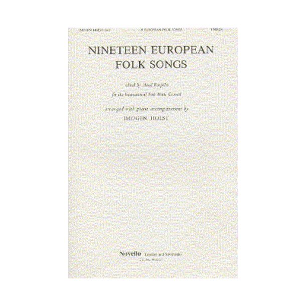 Nineteen European Folk Songs