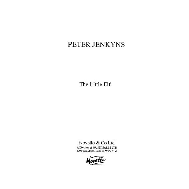 Jenkyns: The Little Elf for Unison voices and Piano