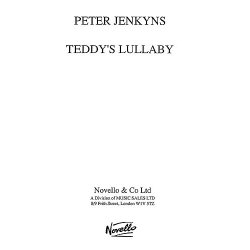 Jenkyns: Teddy's Lullaby for Unison Voices and Piano