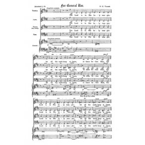 Edward Henry Thorne: The Lord Is In His Holy Temple