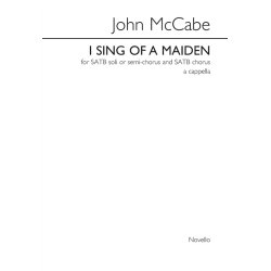 John McCabe: I Sing Of A Maiden (SATB)