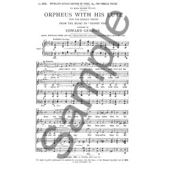 Edward German: Orpheus With His Lute Ssa/Piano