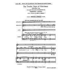 Frederic Austin And Eric Thiman: 12 Days Of Christmas (SSA And Piano)