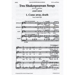 John Hind: Two Shakespearean Songs