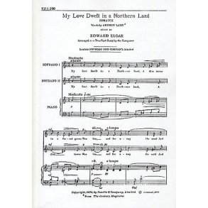 Edward Elgar: My Love Dwelt In A Northern Land (SS)