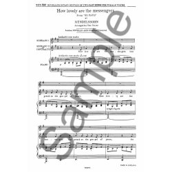 Mendelssohn: How Lovely Are The Messengers