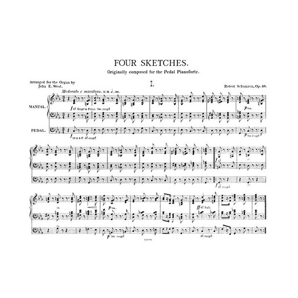 Robert Schumann: Four Sketches Op.58 No.1-2