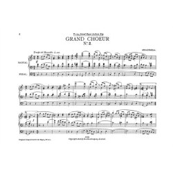 Alfred Hollins: Grand Choeur No. 2 For Organ