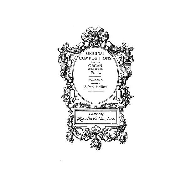 Alfred Hollins: Romanza For Organ