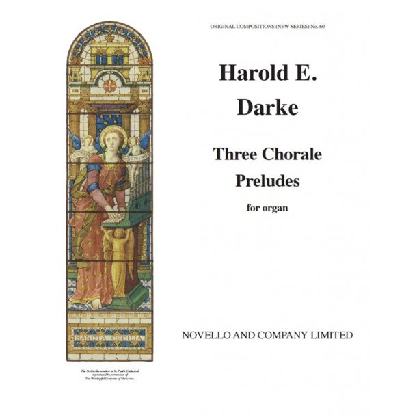 Darke: Three Choral Preludes for Organ