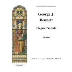 George J. Bennett: Elegiac Prelude For Organ