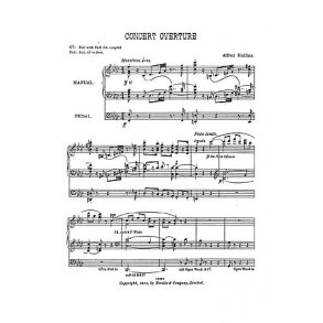 Alfred Hollins: Concert Overture In F Minor