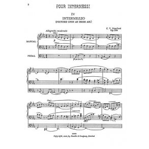 Charles Villiers Stanford: Intermezzo On An Irish Air (No.4 From Four Intermezzi Op.189)