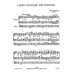 Basil Harwood: A Quiet Voluntary For Evensong