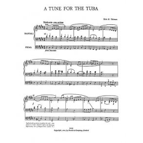 Eric Thiman: Tune For The Tuba (Organ)