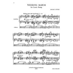 Ernest Suttle: Wedding March For Organ