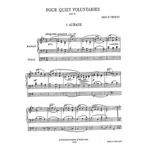 Thiman: 4 Quiet Voluntaries for Organ - Set 2