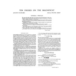 Johann Pachelbel: Ten Fugues On The Magnificat For Organ