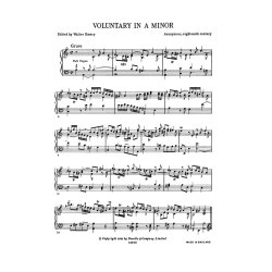 Anonymous Organ Voluntaries In A &amp; G Minor