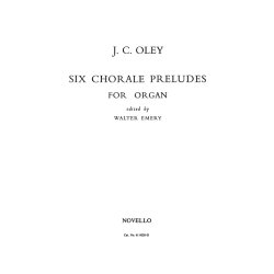 Johann Christoph Oley: Six Chorale Preludes For Organ