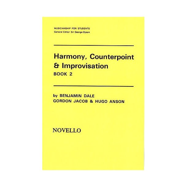 Harmony, Counterpoint And Improvisation Book 2