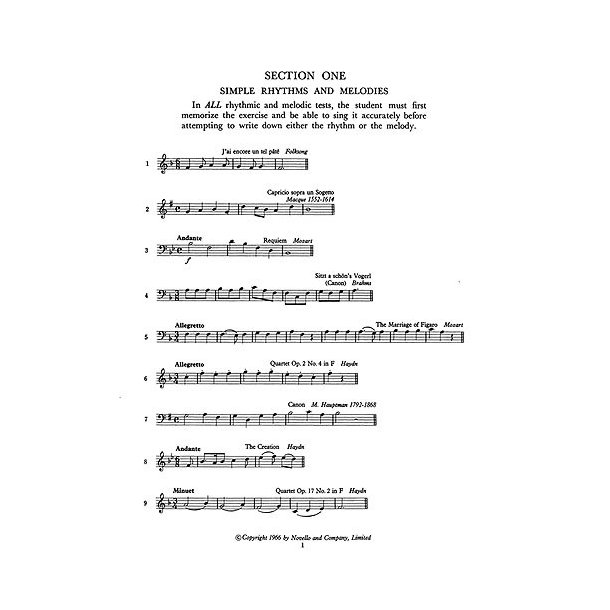 400 Aural Training Exercises From The Masters