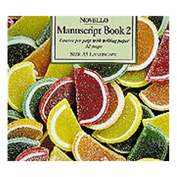 Novello Manuscript Book 2: A5 Landscape - Interleaved