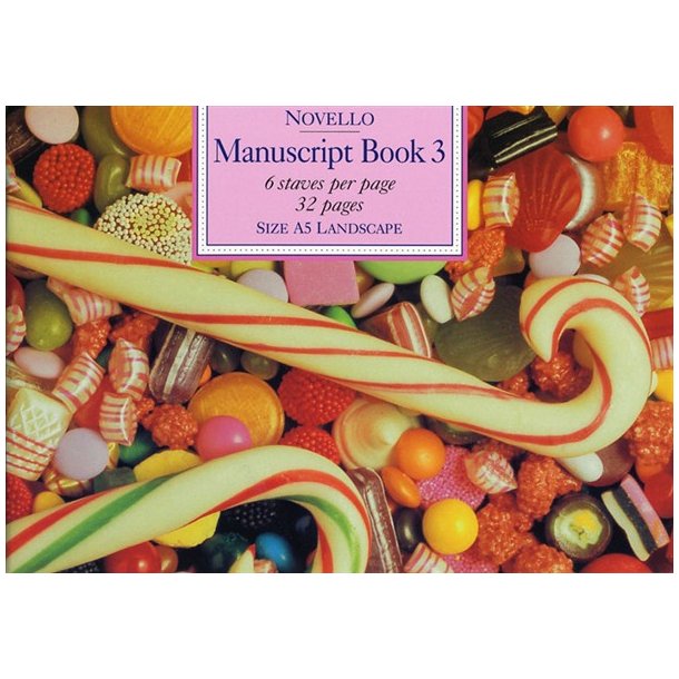 Novello Manuscript Book 3: A5 Landscape