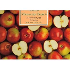 Novello Manuscript Book 4: A5 Landscape - Spiral Bound