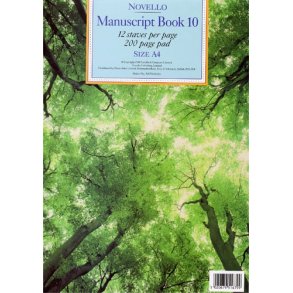 Novello Manuscript Book 10: A4