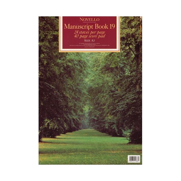 Novello Manuscript Book 19: A3 - Score