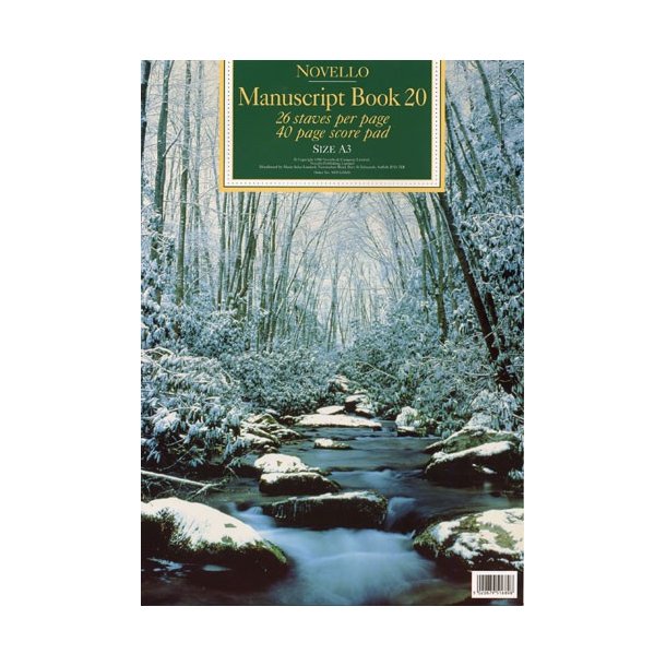 Novello Manuscript Book 20: A3 - Score