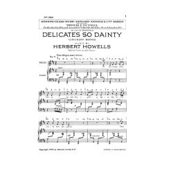 Herbert Howells: Delicates So Dainty
