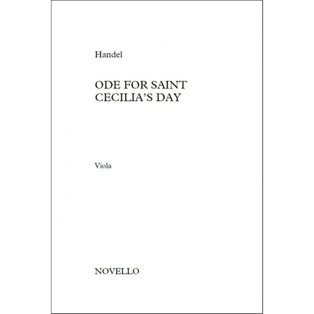 Ode For Saint Cecilia's Day (Viola)