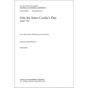 Ode For Saint Cecilia's Day (Harpsichord)