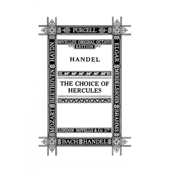 G.F. Handel: The Choice of Hercules (SATB)