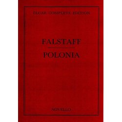 Elgar: Falstaff/Polonia Vol 33 Complete Edition Score (Paper)