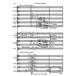 Herrmann: Portrait Of Hitch (Study Score)