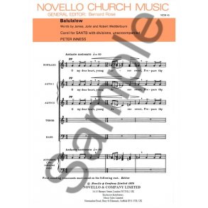 Peter Inness: Balulalow