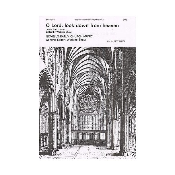 Jonathan Battishill: O Lord, Look Down From Heaven