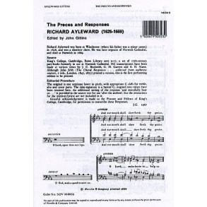 Richard Ayleward: The Preces And Responses